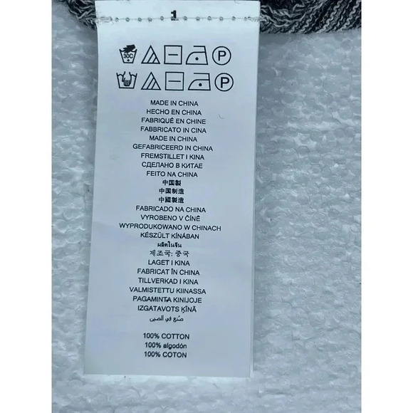 Michael Kors Link Stripe Crew Neck sweater Men’s size L NWT - Picture 6 of 8